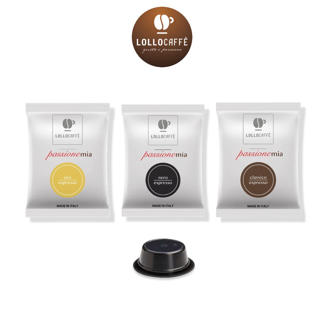 Collezione Lollo Caffè capsule compatibili A Modo Mio assortite