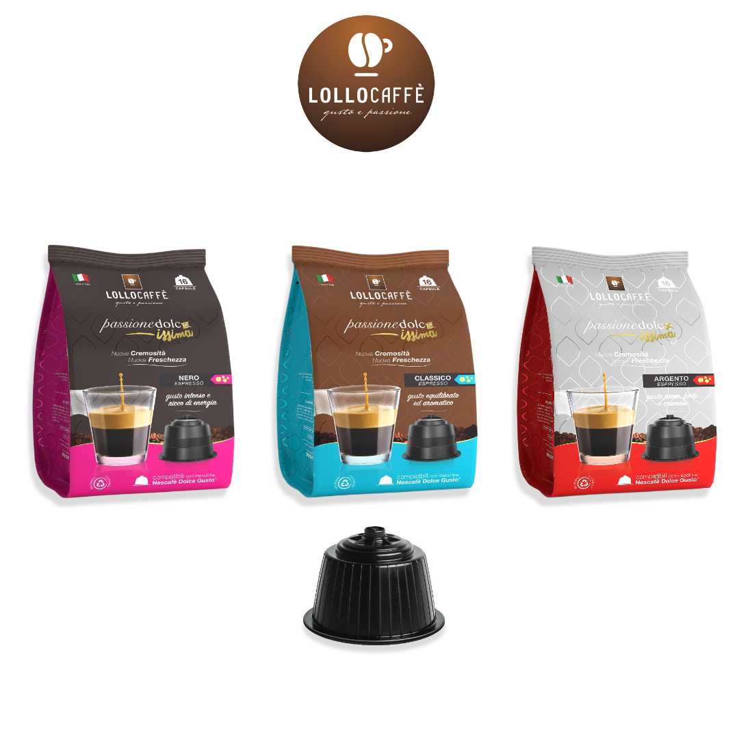 Collezione Dolce Gusto LolloCaffè capsule assortite