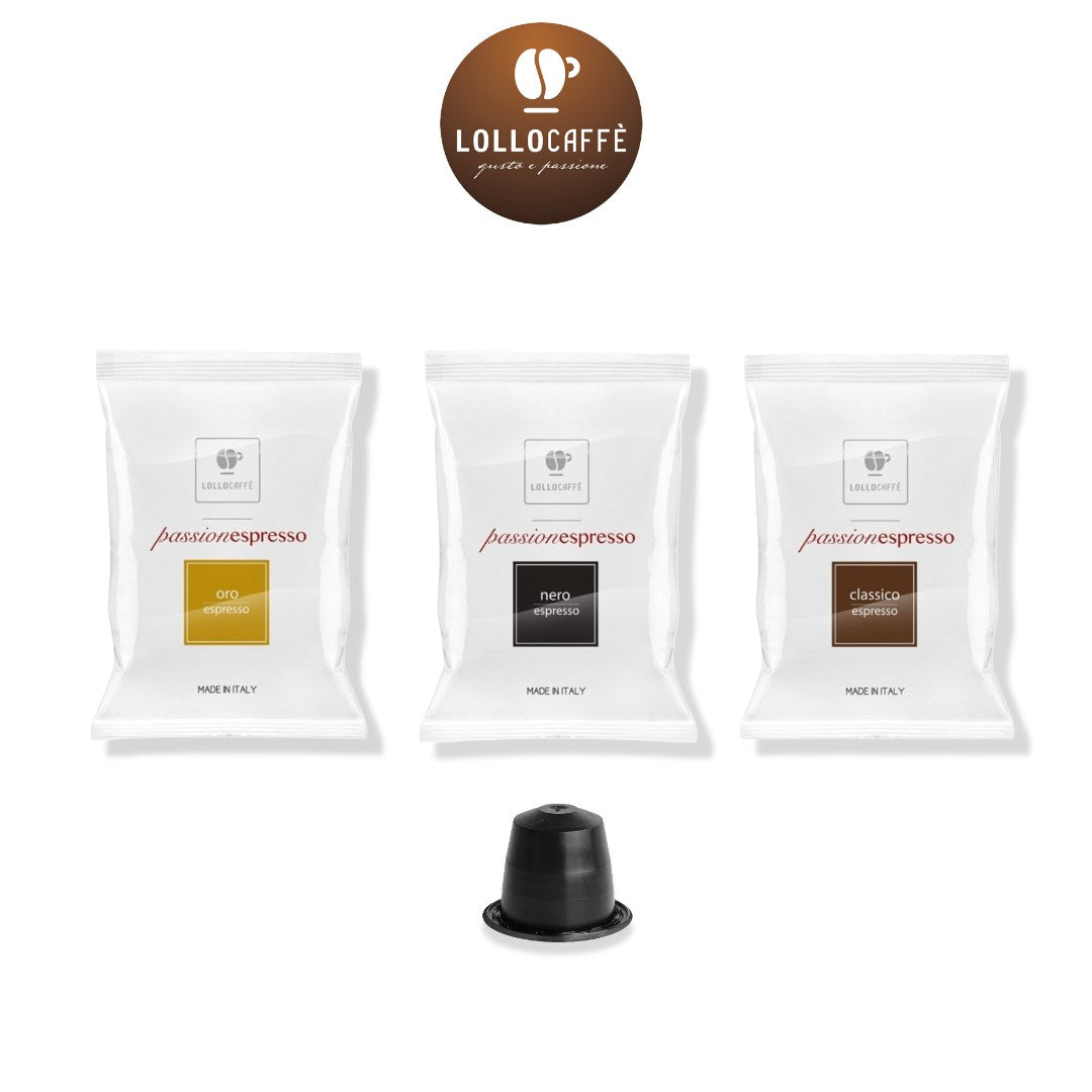 Collezione LolloCaffè Nespresso capsule assortite