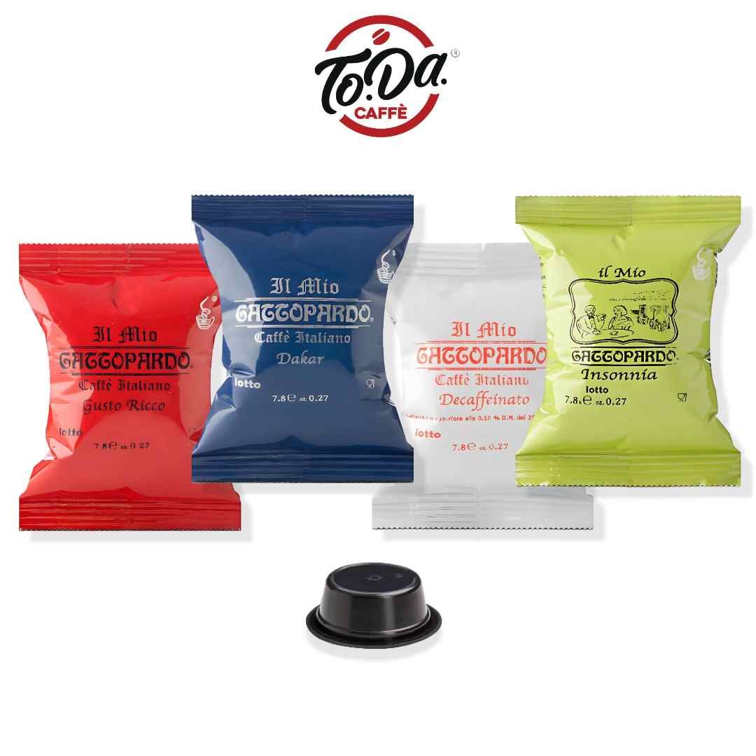 Capsule To.Da Caffè compatibili A Modo Mio – miscele siciliane assortite