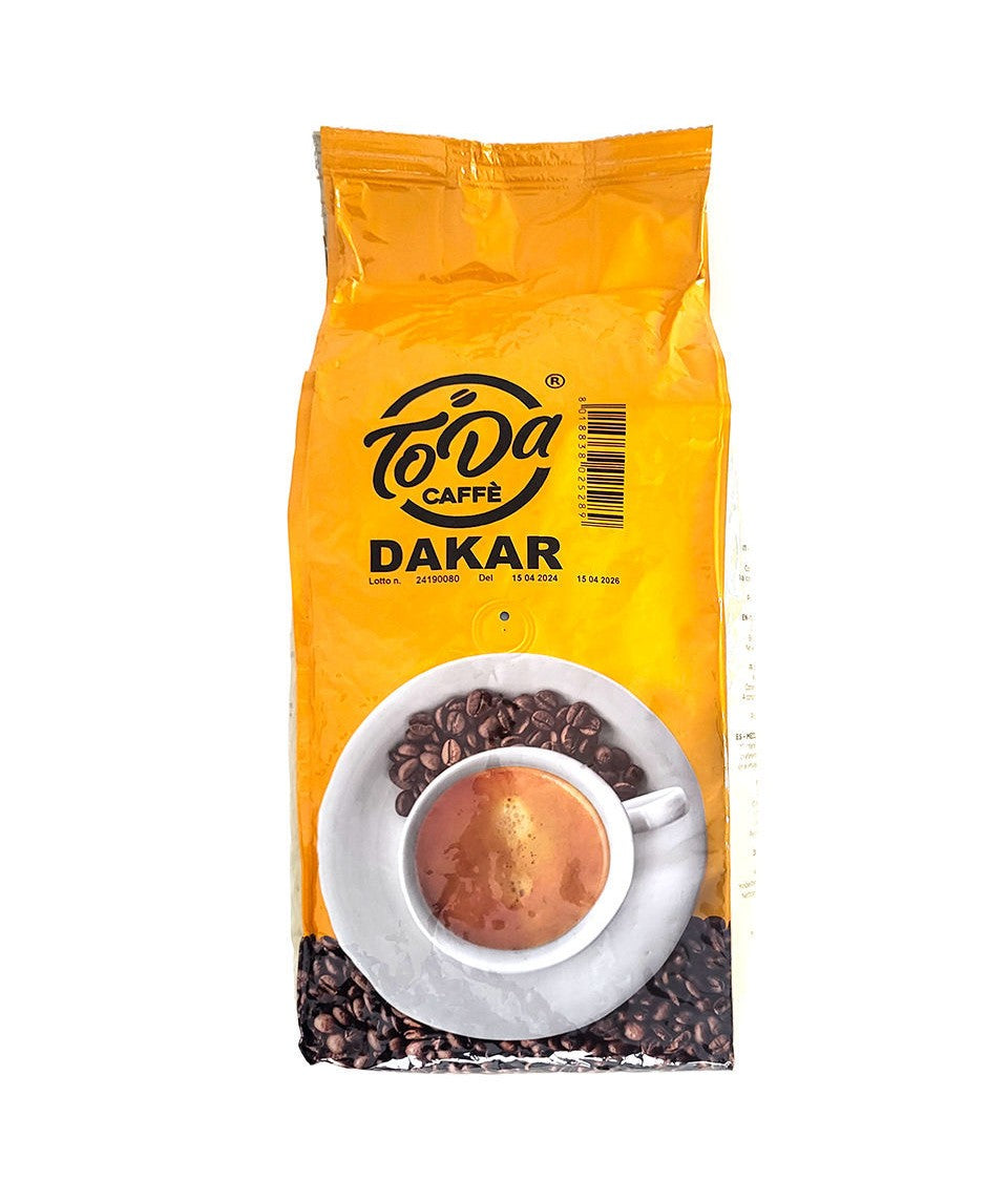 Toda Caffè, Caffè in Grani -  miscela Dakar confezione da 1 Kg