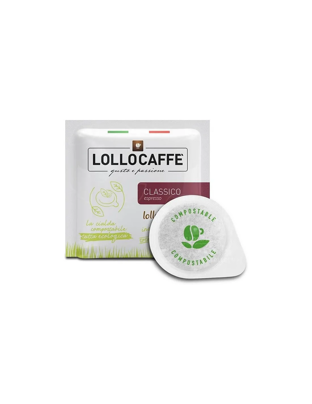 LolloCaffè Nespresso Miscela Classica – 100 Cialde ESE 44mm
