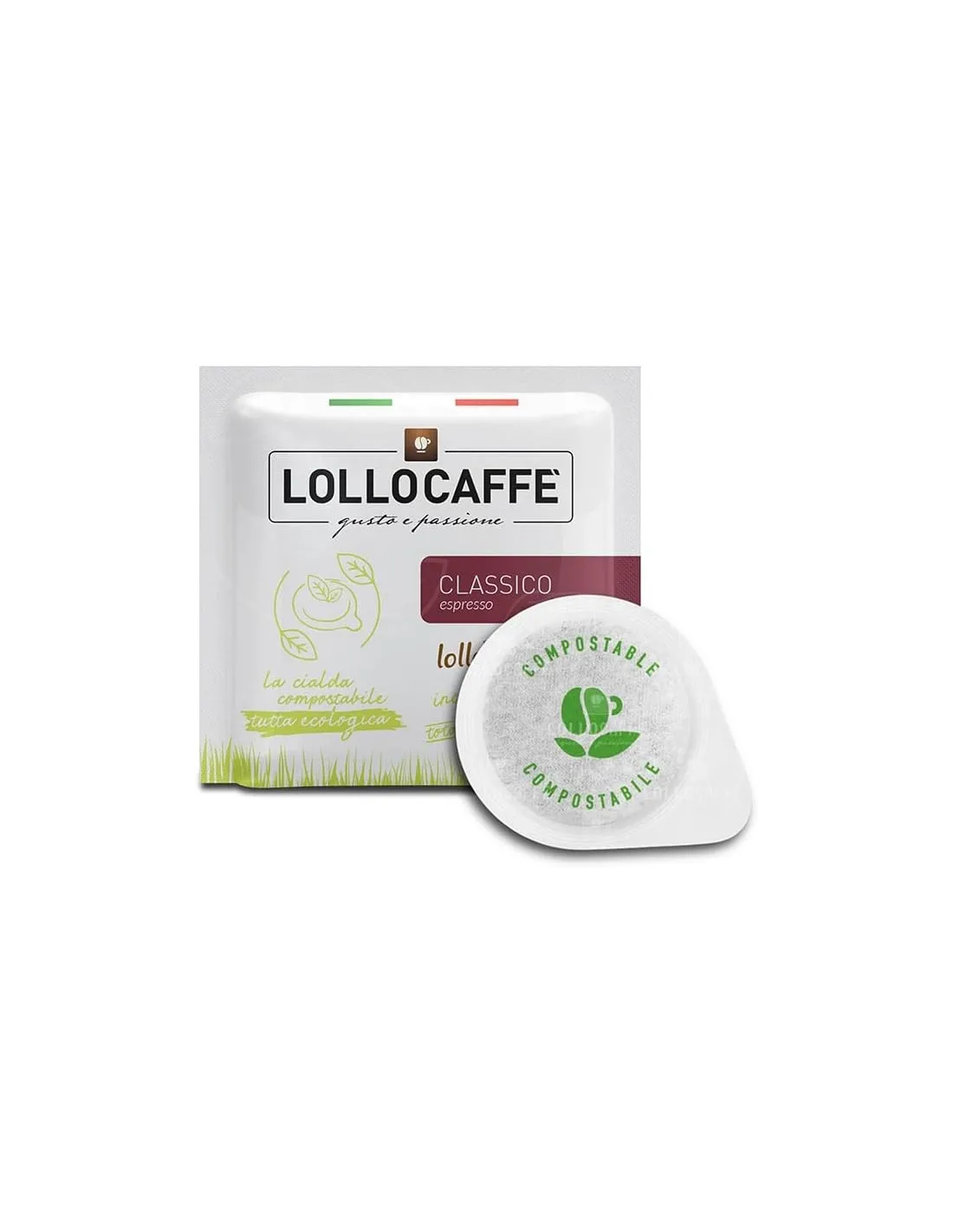 LolloCaffè Nespresso Miscela Classica – 100 Cialde ESE 44mm