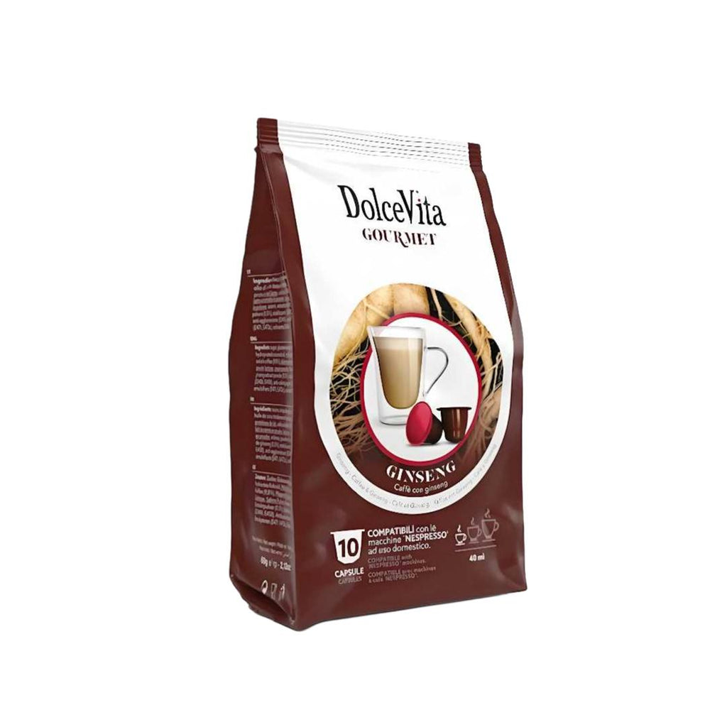 Confezione 10 capsule Ginseng Dolce Vita Nespresso