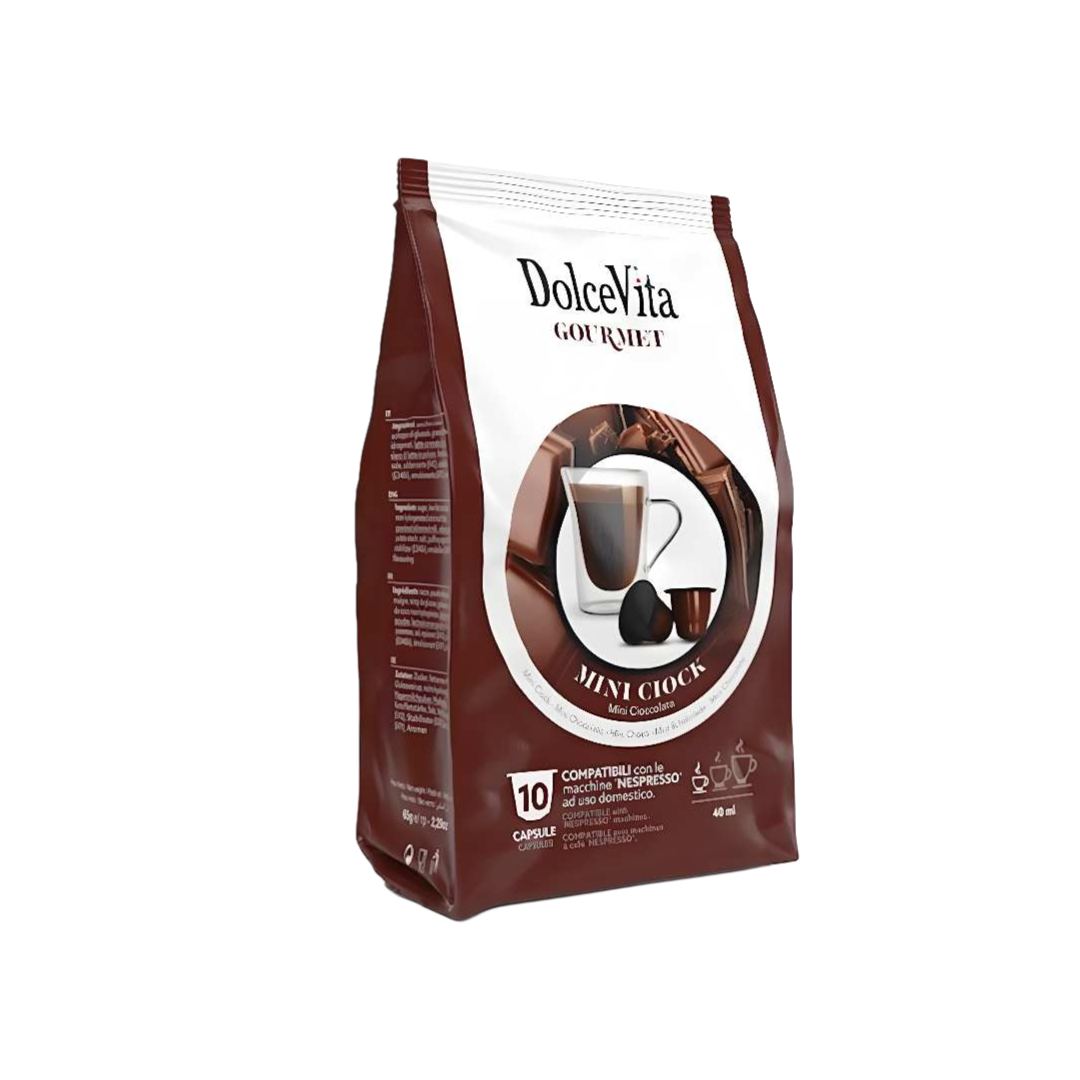 Confezione 10 capsule MiniCiock Dolce Vita Nespresso