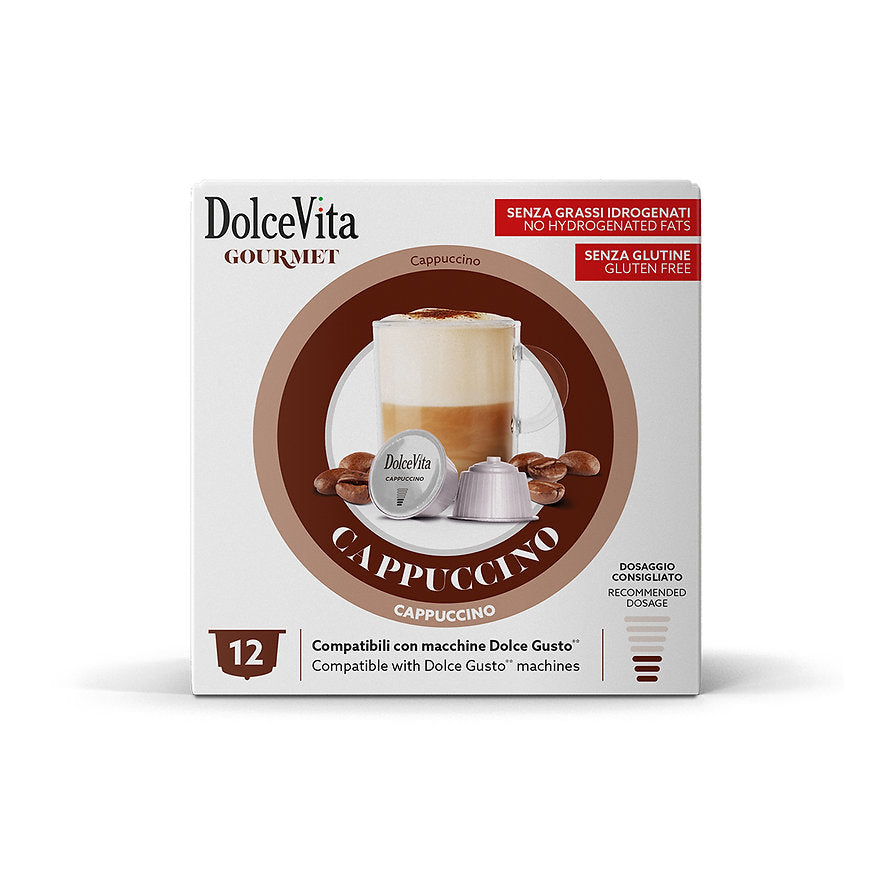 Cappuccino Dolce Vita – 12 Capsule Dolce Gusto