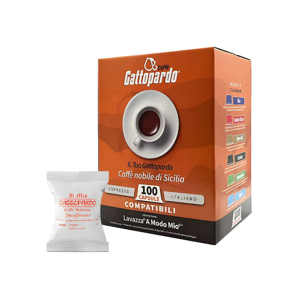 Capsula Gattopardo To.Da Miscela Decaffeinato compatibile A Modo Mio