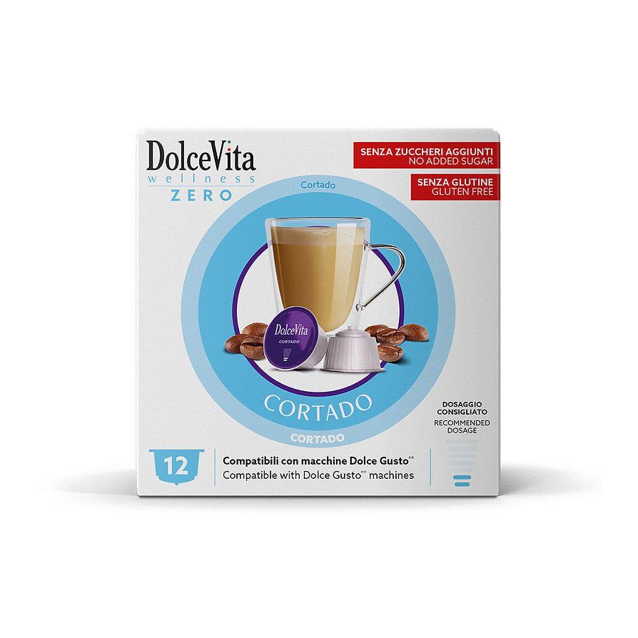 Cortado Dolce Vita – 12 Capsule Dolce Gusto