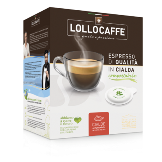 LolloCaffè Nespresso Miscela Classica – 100 Cialde ESE 44mm
