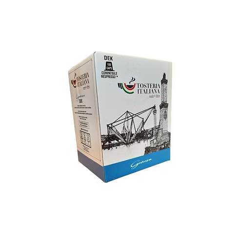 Tosteria Italiana Miscela Genova DEK - 100 Capsule Nespresso